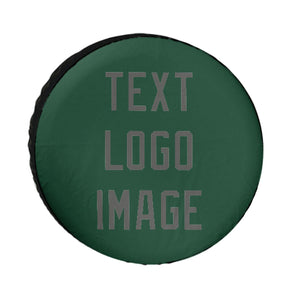 Custom Green Dark Grey Truck Tires