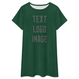 Custom Green Dark Grey Nachthemd