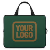 Custom Green Khaki Laptop Bag