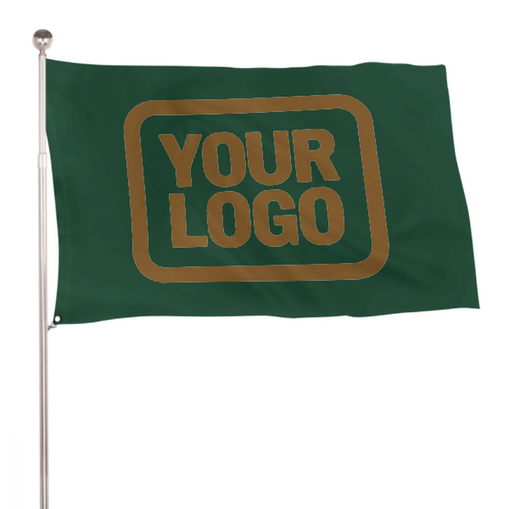 Custom Green Khaki Flag