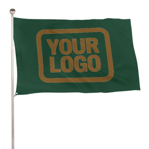 Custom Green Khaki Flag