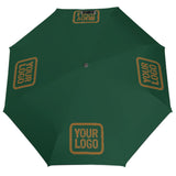 Custom Green Khaki Automatic Umbrella