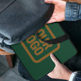 Custom Green Khaki Laptop Bag
