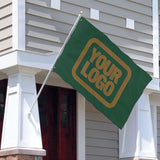 Custom Green Khaki Flag
