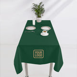 Custom Green Khaki Square Table Cloth