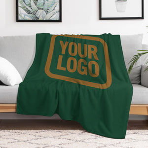 Custom Green Khaki Blanket