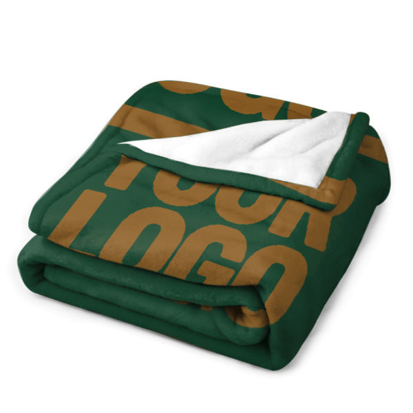Custom Green Khaki Blanket