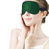Custom Green Emerald Green Sleep Mask