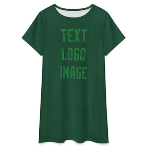 Custom Green Emerald Green Nachthemd