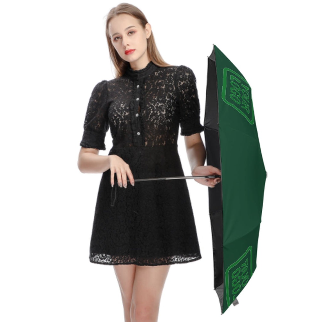 Custom Green Emerald Green Automatic Umbrella