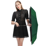 Custom Green Emerald Green Automatic Umbrella