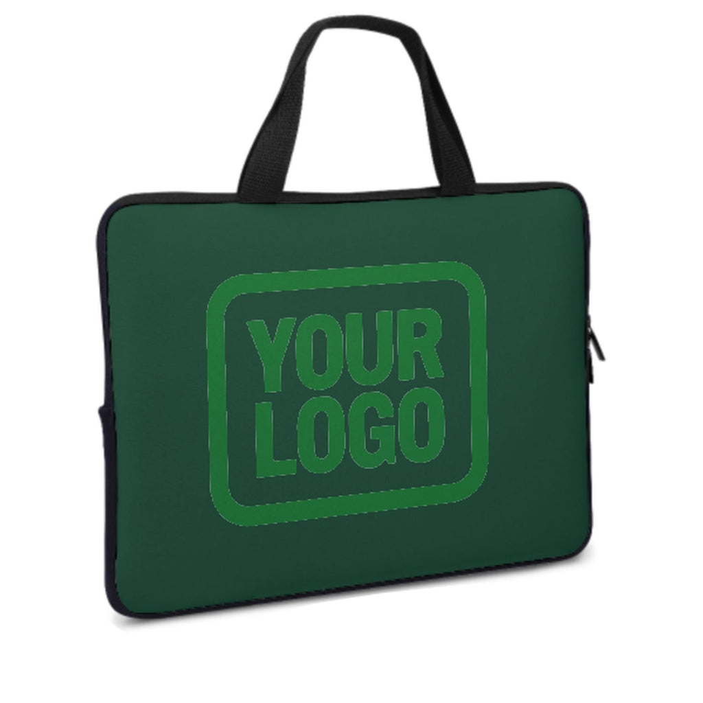Custom Green Emerald Green Laptop Bag