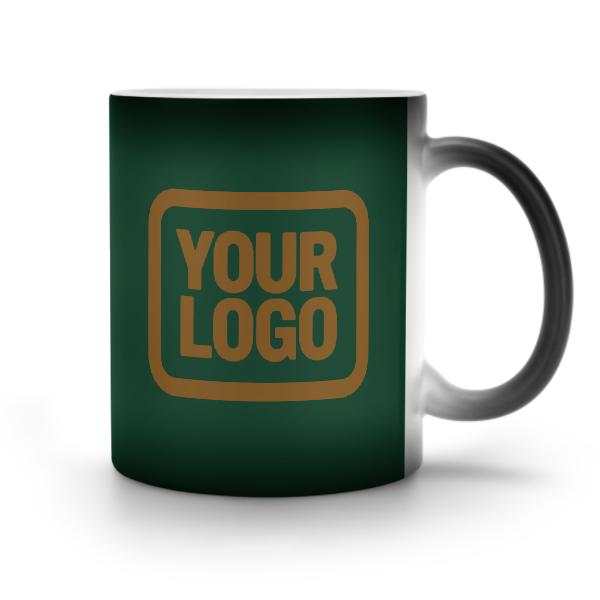 Custom Green Khaki Magic Mug