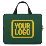 Custom Green Gold Laptop Bag