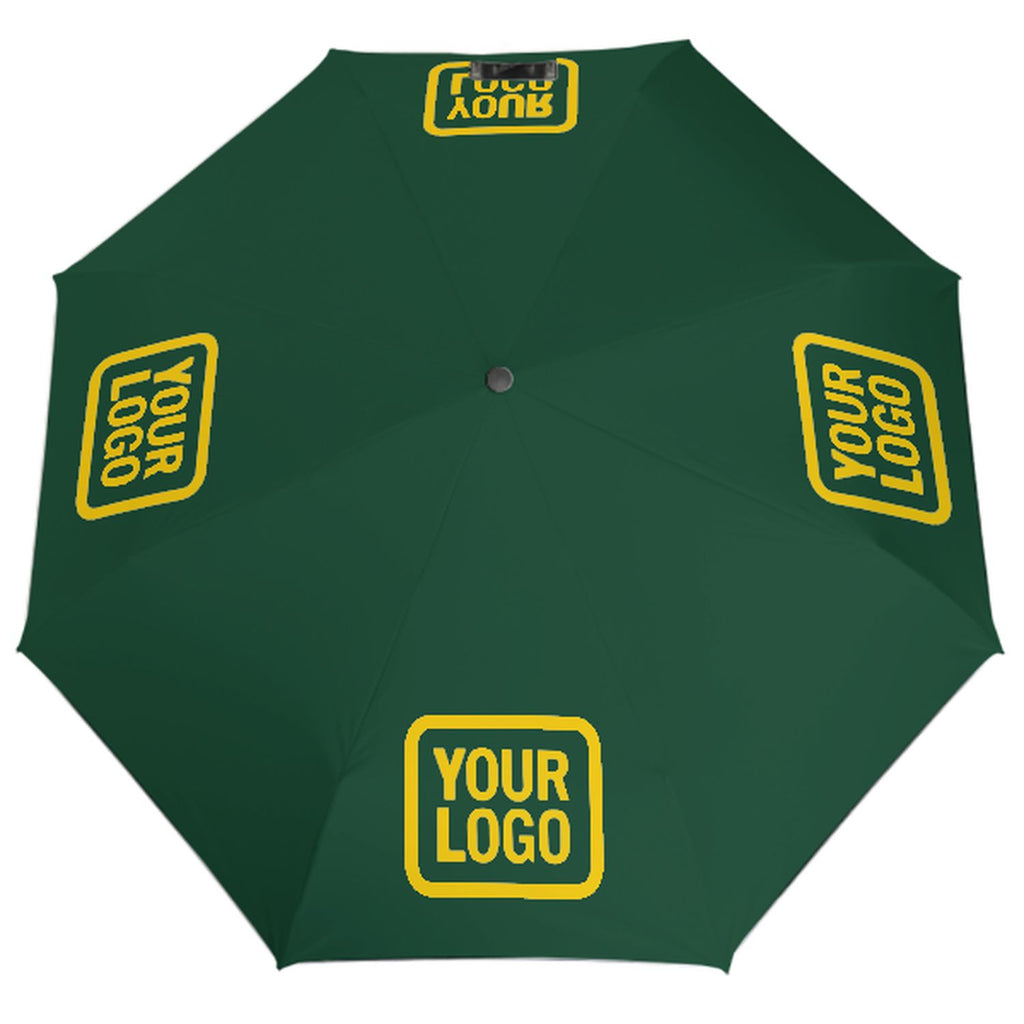 Custom Green Gold Automatic Umbrella