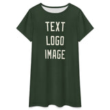 Custom Dark Green Cream Nachthemd
