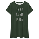 Custom Dark Green Gray Nachthemd