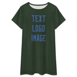 Custom Dark Green Sky Blue Nachthemd