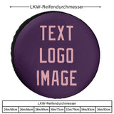 Custom Purple Light Pink Truck Tires