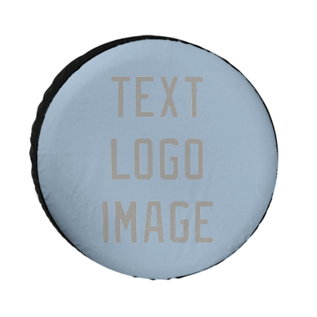 Custom Light Blue Gray Truck Tires