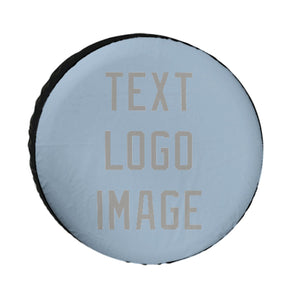Custom Light Blue Gray Truck Tires