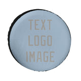 Custom Light Blue Gray Truck Tires