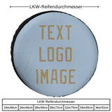 Custom Light Blue Light Khaki Truck Tires