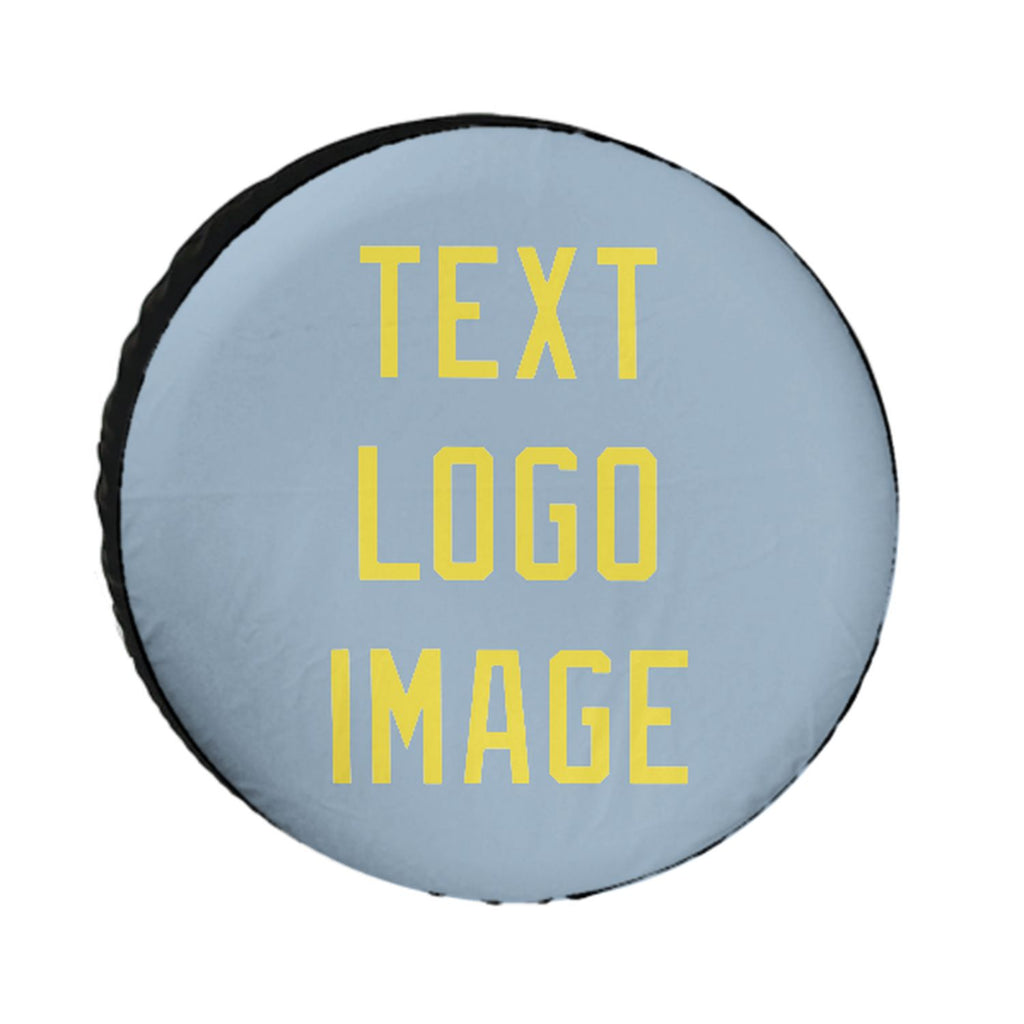 Custom Light Blue Light Yellow Truck Tires
