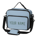 Custom Light Blue Blue Green Lunch Bag