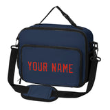 Custom Blue Orange Red Lunch Bag