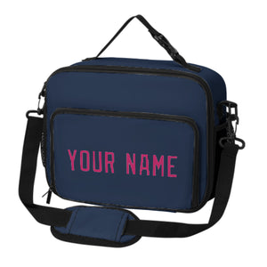 Custom Blue Pink Lunch Bag