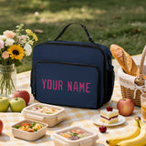 Custom Blue Pink Lunch Bag