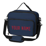 Custom Blue Red Lunch Bag