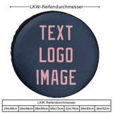 Custom Blue Light Pink Truck Tires