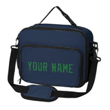 Custom Blue Emerald Green Lunch Bag