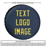 Custom Blue Light Yellow Truck Tires