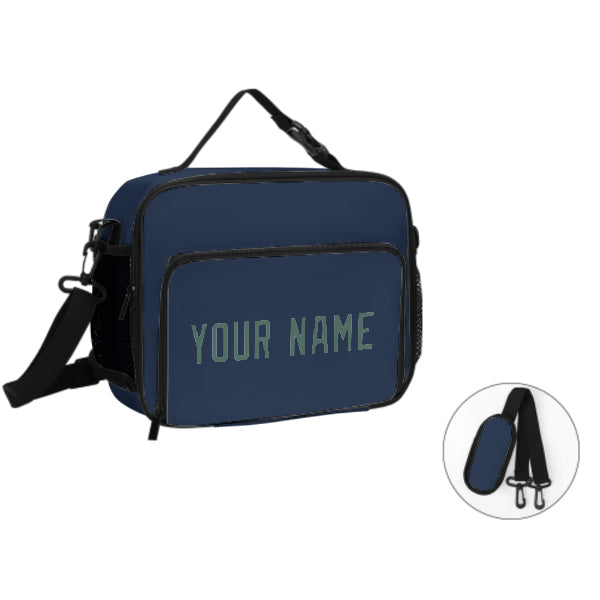 Custom Blue Blue Green Lunch Bag