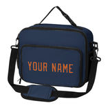 Custom Blue Orange Lunch Bag