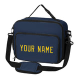 Custom Blue Gold Lunch Bag