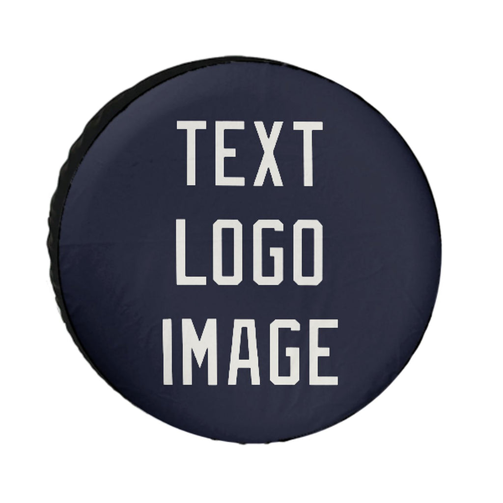 Custom Navy White Truck Tires