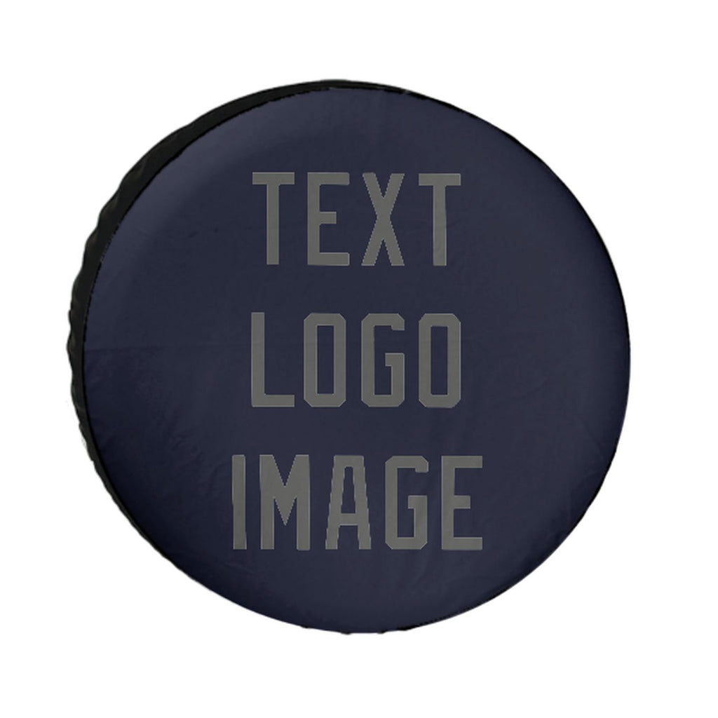Custom Navy Dark Grey Truck Tires