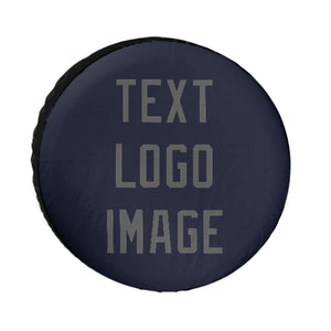 Custom Navy Dark Grey Truck Tires