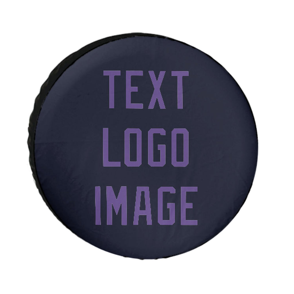 Custom Navy Light Purple Truck Tires