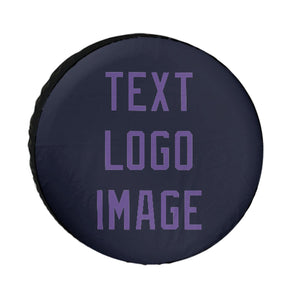 Custom Navy Light Purple Truck Tires