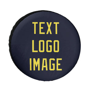 Custom Navy Light Yellow Truck Tires