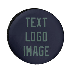 Custom Navy Blue Green Truck Tires