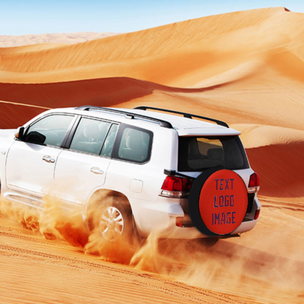 Custom Orange Red Purple Truck Tires