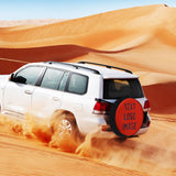 Custom Orange Red Navy Truck Tires