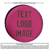 Custom Pink Olive Truck Tires