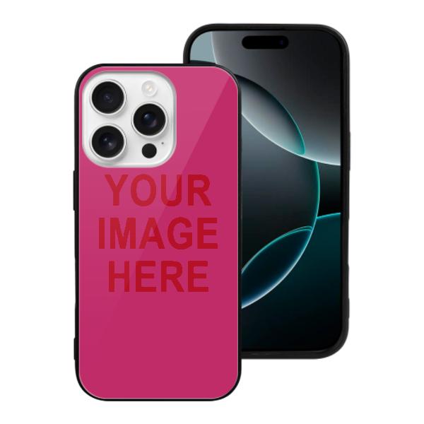 Custom Pink Red Phone Case